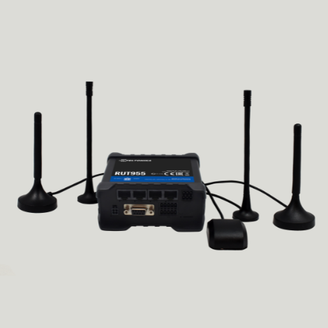 Routeur Industriel Professionnel GSM 3G / 4G Connexion Wi-FI et 4 Ports  Ethernet
