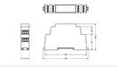 SFAR-1M-2DI1AO Dimensions